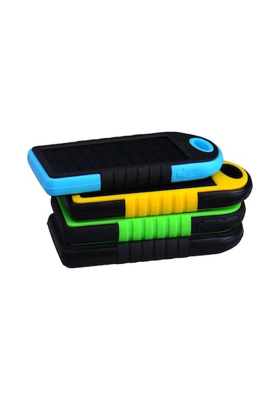 Güneş Enerjili Solar Powerbank 10000 Mah Lisinya Sarı
