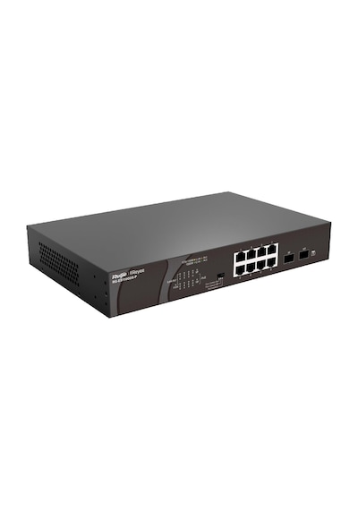 Reyee RG-ES110GDS-P 8 Port 120W 2 SFP Gigabit Yönetilemez Poe Switch