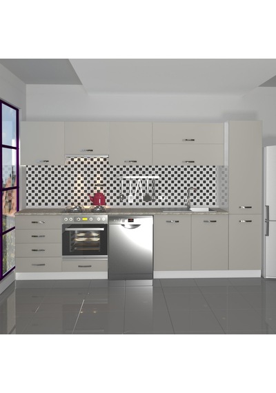 Decoraktiv Elite 325yq Ankastre Fırın Modüllü Mdf Hazır Mutfak Dolabı - Tezgah Dahil - Kumtaşı Kum Beji Decoraktiv Elite 325yq Ankastre Fırın Modüllü Mdf Hazır Mutfak Dolabı - Tezgah Dahil - Kumtaşı Kum Beji