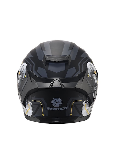 Ff871 Cyber Motosiklet Kaskı Spoiler Mod Full Face Kask Çok Renkli