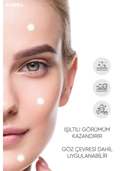 Axwell Spf50+ Pirinç & Kolajen İçerikli Güneş Kremi 50 Ml