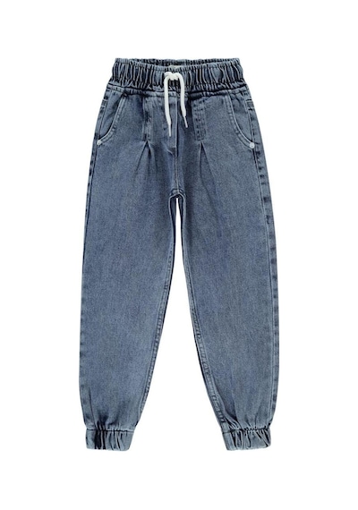 Civil Girls Jogger 10-13 Yaş Pantolon Buz Mavi