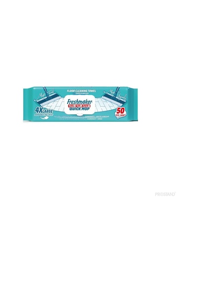 Dmr Mandallı Sihirli Mop Takımı + Freshmaker 50'li Mop Uyumlu Yer Temizlik Havlusu - Set