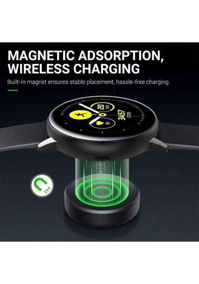 Samsung Galaxy Watch 7 İle Uyumlu 1 Metre Usb Şarj Kablosu Ve Adaptörü, Type-a Bağlantılı Akıllı Saat Şarj Cihazı