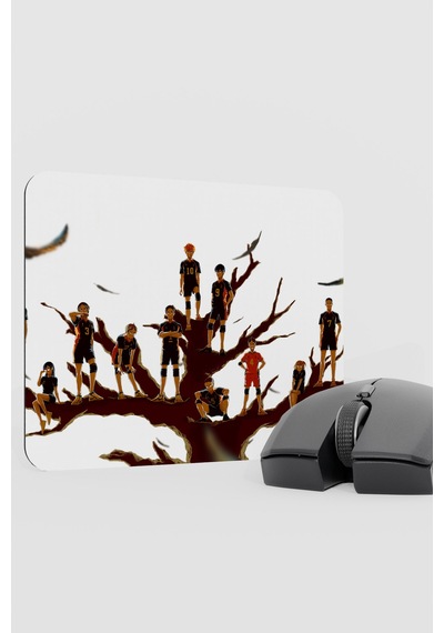 Haikyuu Anime V5 - 22x18 Gaming Kauçuk Kaymaz Taban Mouse Pad Fare Altlığı