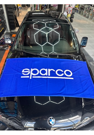 Mavi Sparco Büyük Havlu