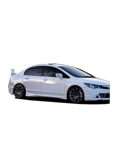 Honda Civic Fd6 2006-2011 Mugen Yan Marşpiyel Seti   Plastik