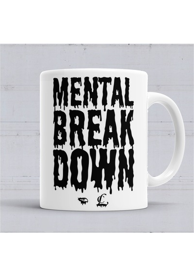 Cl Mental Breakdown Kupa Bardak Porselen Karışık
