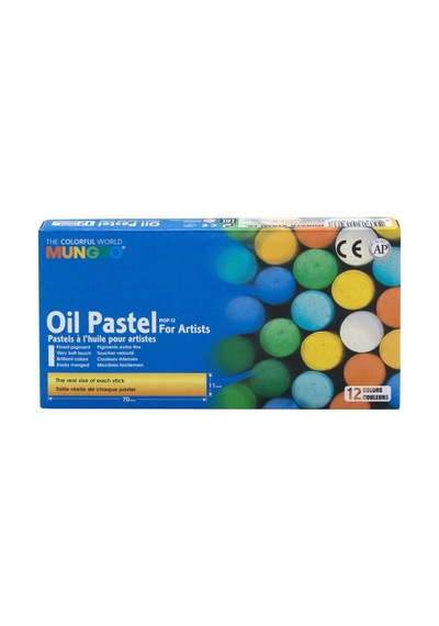 Mungyo Mop-12 Pastel Boya, 12 Renk Genel
