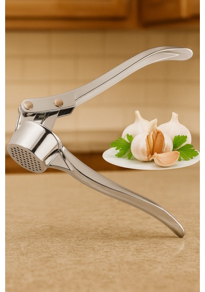 Paslanmaz Çelik Sarımsak Sıkacağı Ergonomik Ve Dayanıklı Çelik Diğer