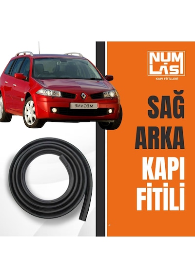 Renault Megane 2 Station Wagon Sağ Arka Kapı Fitili-a Kalite-numlas-nm7124