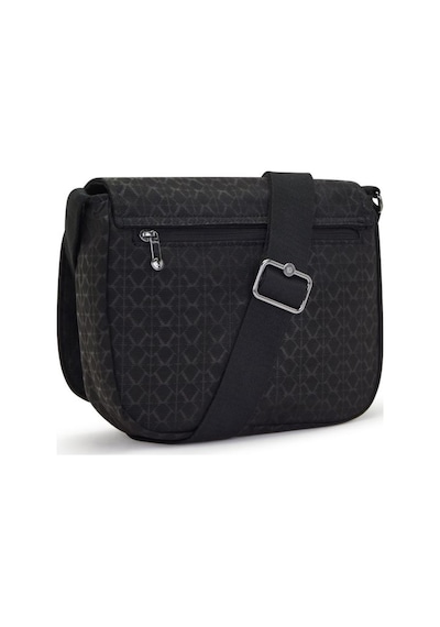Kipling Kıplıng Loreen M Orta Boy Omuz Çantası Siyah Sıgnature Emb Siyah