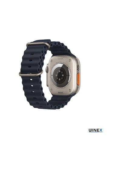 Winex 42-49mm Yeni Nesil Apple Uyumlu  Watch Akıllısaatkordonu Silikon Lacivert