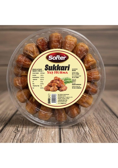 Sukkari Yaş Hurma, 500gr. 500 KG