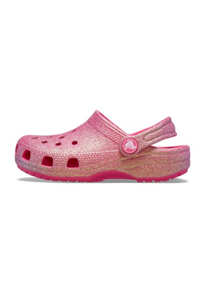 Crocs Classic Iridescent Glitter Cgk Dragon Fruit Fuşya