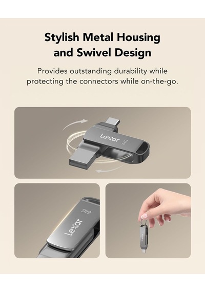 64 Gb Jumpdrive Dual Drive D35c Usb 3.0 Type-c, Flash Sürücü Diğer