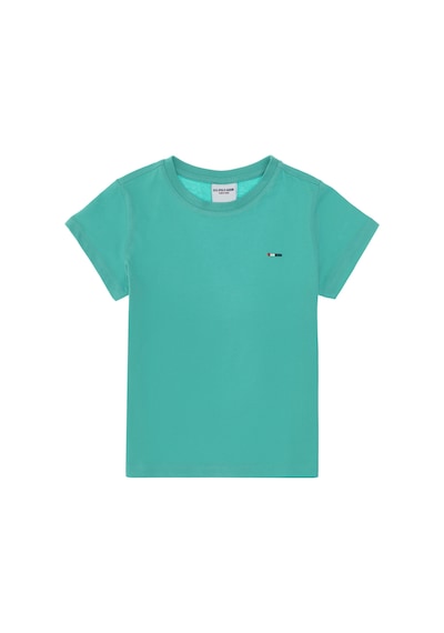 U.S. Polo Assn. Erkek Çocuk Mint Basic Bisiklet Yaka Tişört 50306548-VR090