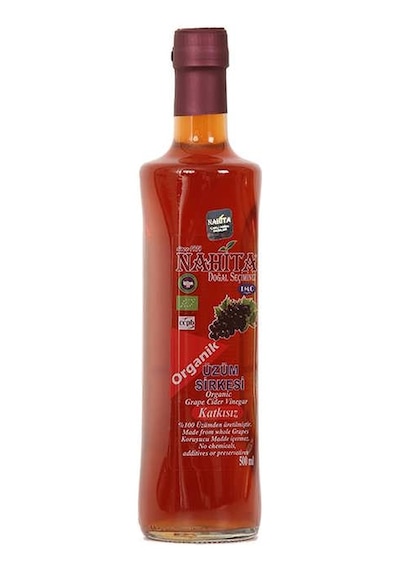 Nahita Organik Üzüm Sirkesi Cam 500 ML