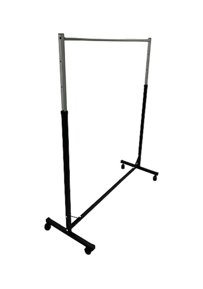 Tek Katlı Ayarlanabilir Tekerlekli Stant, Askılık, Elbise Askılığı, Mağaza Askılığı 120x140 Cm Diğer