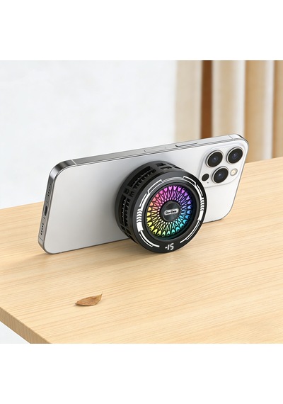 Go Des Gd-pc012 Yapay Zeka Destekli Magnetik Telefon Soğutucu Fan Siyah