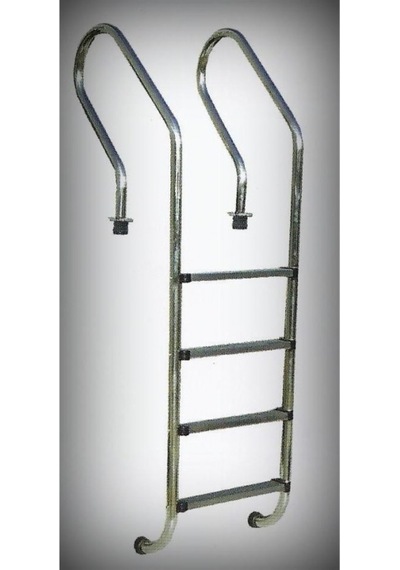 Havuz Hakem Merdiveni 304 Paslanmaz Çelik Cnc Kesimli 4 Ba N11.1454