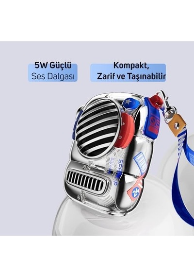 Divoom Spark Pop Bluetooth Hoparlör Mavi