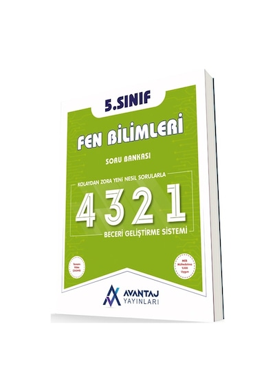 Avantaj 5. Sınıf Fen Bilimleri 4321 Soru Bankası 2023