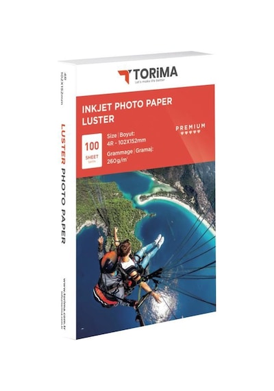 Torima 260 Gr 10x15 Mat 100 Adet İnkjet Kağıt