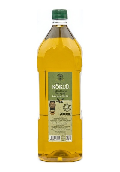 Ayvalık Köklü Zeytincilik Taş Baskı Erken Hasat Soğuk Sıkım Naturel Sızma Zeytinyağı Pet 2 L