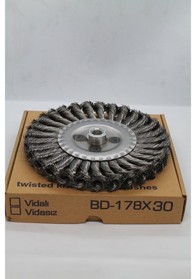 050-bd 178mm Vidalı Burgulu Dairesel Fırça Burgu Adet 30
