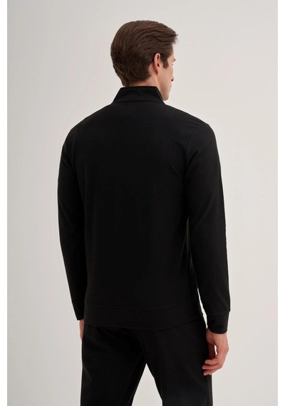 Cazador 5078 Erkek Polar Sweatshirt Hırka Siyah Cazador 5078 Erkek Polar Sweatshirt Hırka Siyah