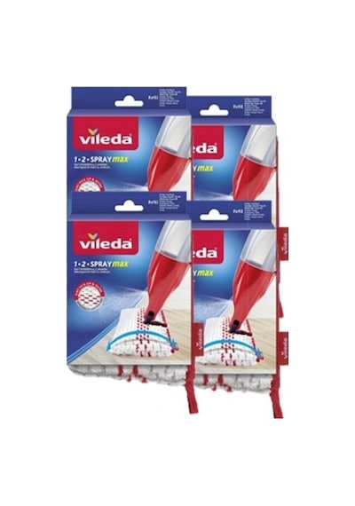 Vileda 1-2 Spray Max Yedek Başlık 4'lü