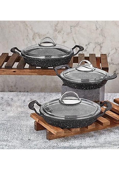 Tr Granit Döküm Sahan 3 Lü Set Diğer
