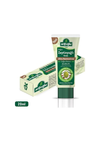 Arifoğlu Doğal Zeytinyağlı Tüp Krem 20 ML