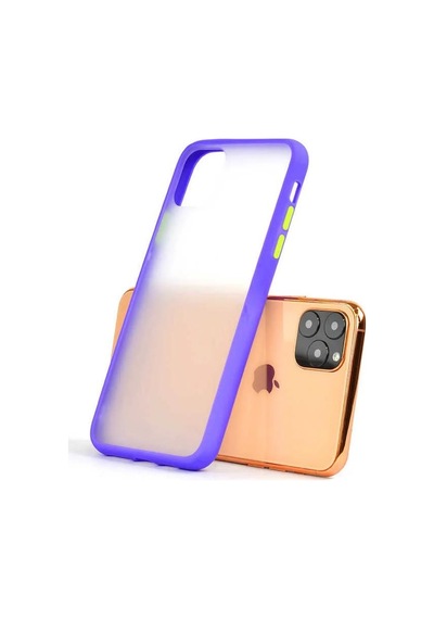 Apple Uyumlu iPhone 11 Pro Max Mat El İzi Yapmayan Kaliteli Kılıf Siyah -