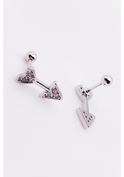 Ok Tragus Helix Piercing 1adet çok renkli