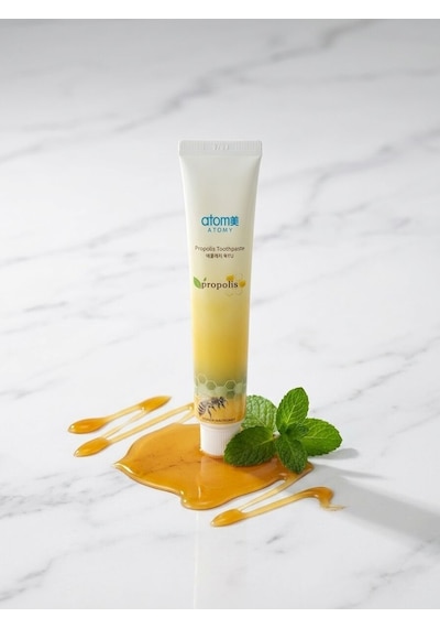 Atomy Propolis Diş Macunu - Tartar Ve Diş Eti Karşıtı Doğal Arı Sütü Macunu 50g - Tekli Adet Diş Eti Bakımı