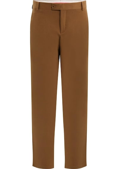 Plus Scorpion Erkek Slim Fit Klasik Kumaş Pantolon Dar Kesim, Günlük Ve Ofis Kullanımına Uygun Şık Tasarım Taba
