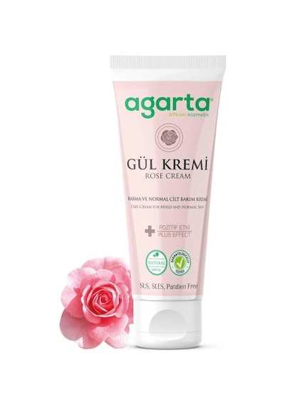 Mey İthalat Doğal Cilt Bakım Kremi 75 Ml Gül