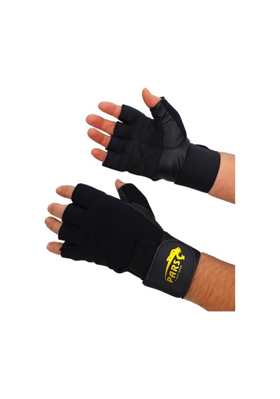 Pars Rody Bilek Bandajlı Ağırlık Body Fitness Eldiveni Prs-2601 Siyah