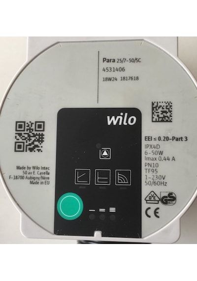 Wilo Para 25/7 Pompa-1" Frekans Kontrollü Pompa-