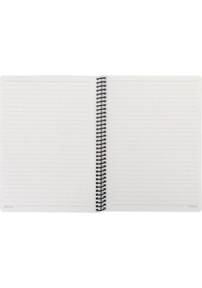 Hislişeyler Stickerlı Not Defteri Spiralli Hisli Şeyler 16,5x22,5cm 80 Yaprak Kareli 500533-99 Renkli