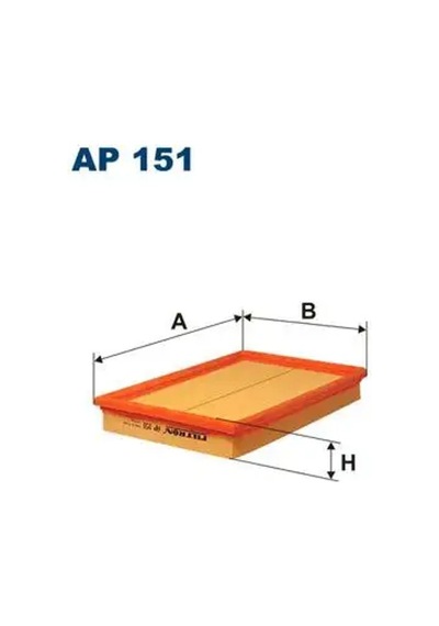 Fıltron Ap151 Hava Filtresi 1004509 1e0013z40 3885284