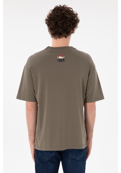 U.S. Polo Assn. Erkek Comfort Fit Bisiklet Yaka Vizon Tişört 50305990-VR052 U.S. Polo Assn. Erkek Comfort Fit Bisiklet Yaka Vizon Tişört 50305990-VR052