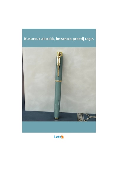 Şık Metal Roller Kalem Zarif Ve Dayanıklı İmza Kalemi Çok Renkli