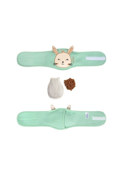 Sevi Bebe Gaz  Kiraz Çekirdekli Bebek Bel Bandı Mint Mommyslab 769296073659