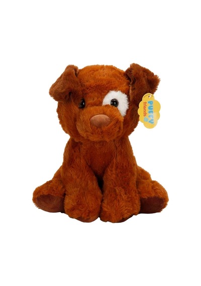 Sevimli Peluş Köpek 32 Cm Siyah