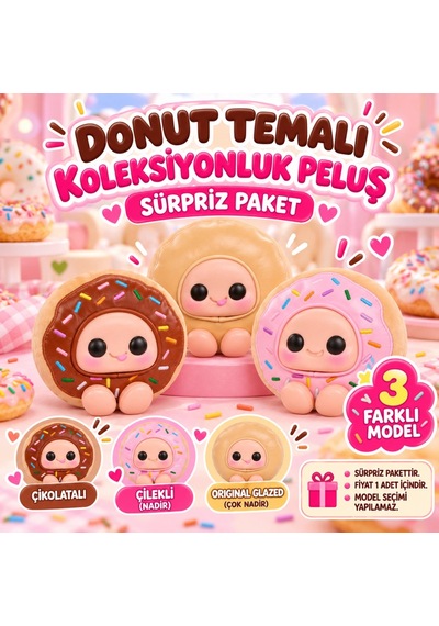 Peluş Sürpriz Paket Çok Renkli