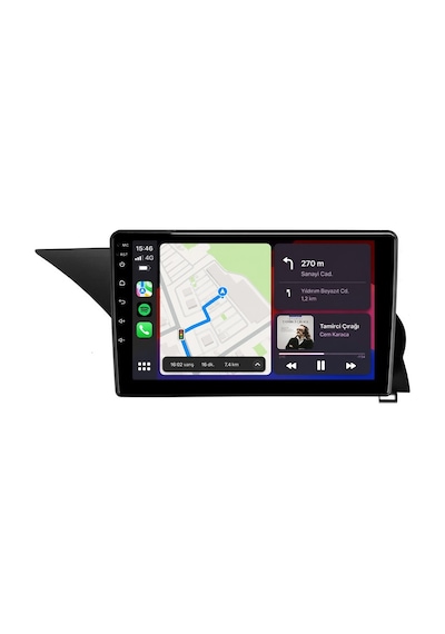 Mercedes Glk 2013-2015 Android Multimedya Carplay Android Auto Navigasyon Kameralı 6gb Ram 64gb 9"