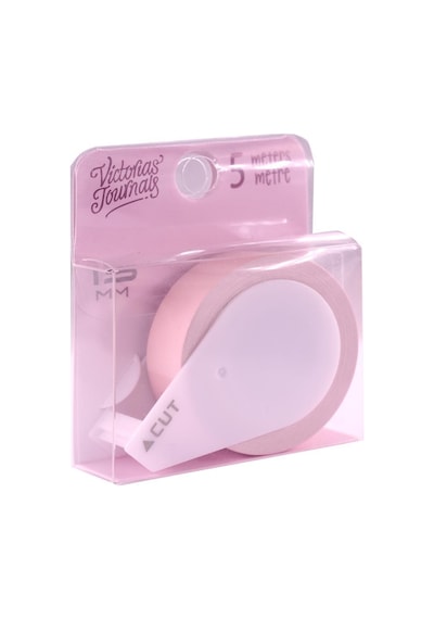 Yapışkanlı Kağıt Bant 15mm X 5m Pembe
